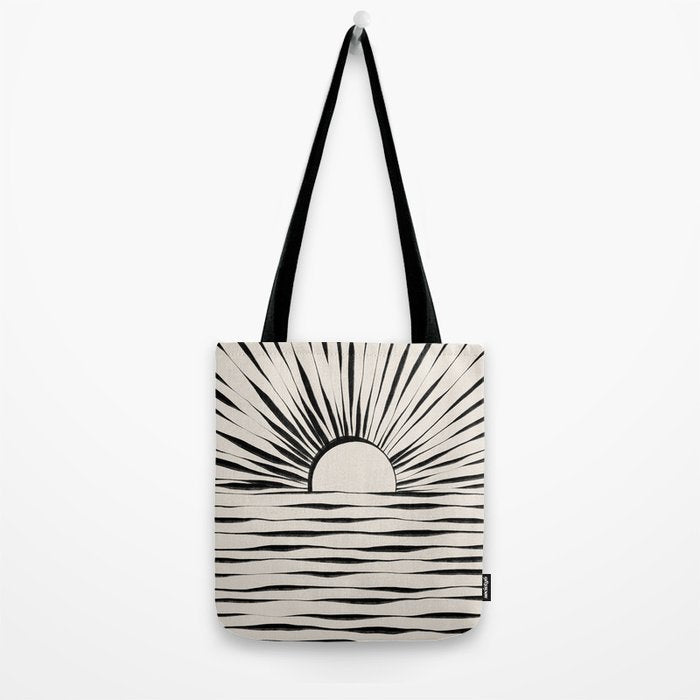Minimal Sunrise / Sunset Tote Bag Gallery Image 2