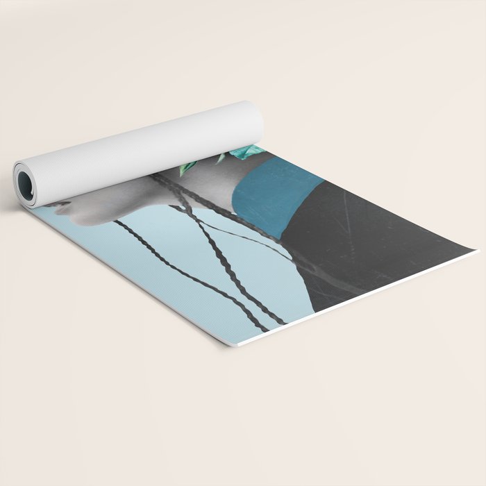Tropical Girl 6 Yoga Mat Gallery Image 2
