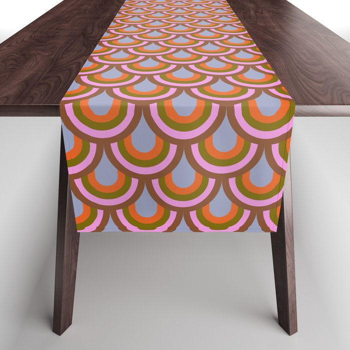 Retro Rainbow Arches Table Runner Gallery Image 1