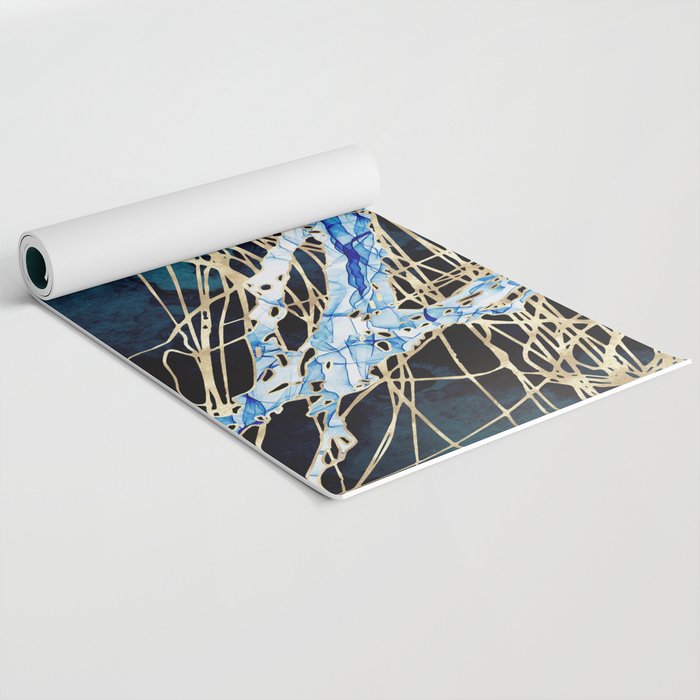 Metallic Jellyfish III Yoga Mat Gallery Image 2