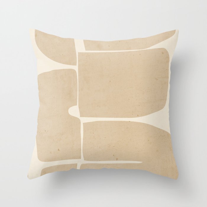 Modern Abstract Minimal Shapes 215 Throw Pillow Gallery Image 6