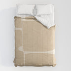 Modern Abstract Minimal Shapes 215 Comforter Gallery Image 6