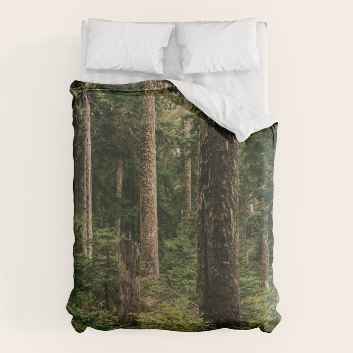 Green Forest Duvet Cover Gallery Image 1