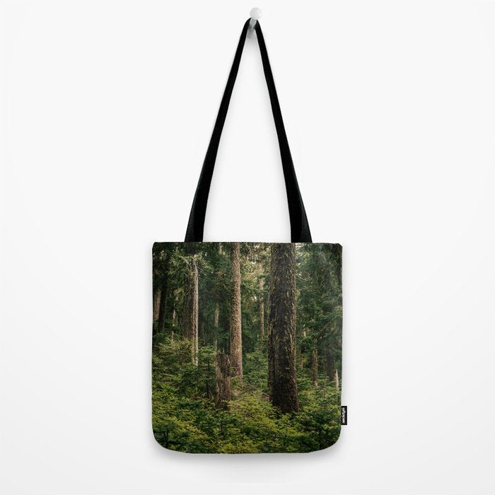 Green Forest Tote Bag Gallery Image 2