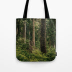 Green Forest Tote Bag Gallery Image 1