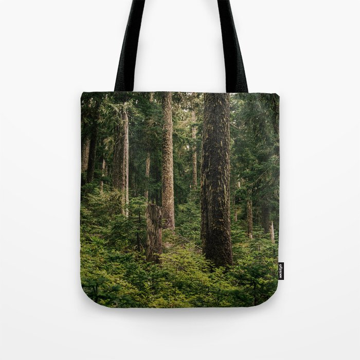 Green Forest Tote Bag Gallery Image 1