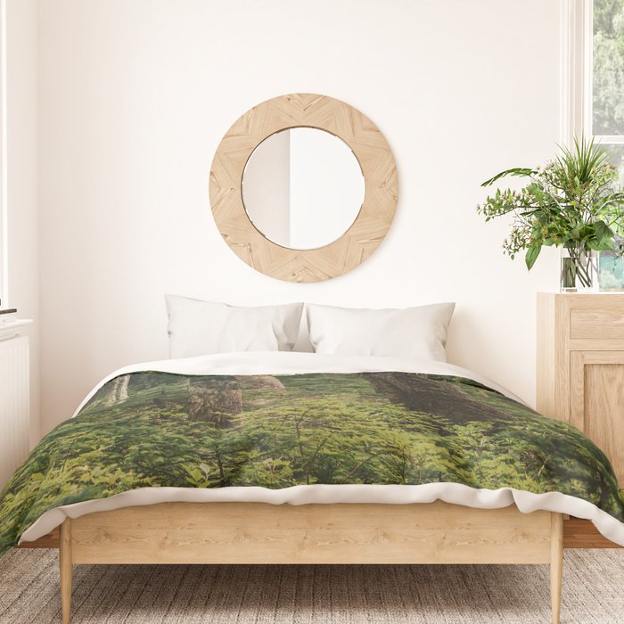 Green Forest Duvet Cover Gallery Image 3
