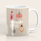 Festive Baubles With A Polar Bear Coffee Mug Gallery Image 1