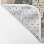 Bird Divinations: Great Cinereous Owl (about: almanacofbirds.org) Bath Mat Gallery Image 2