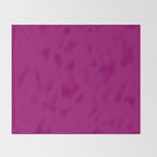 NOW MAGENTA SOLID COLOR Throw Blanket Gallery Image 2