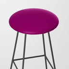 NOW MAGENTA SOLID COLOR Stool Gallery Image 2
