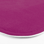 NOW MAGENTA SOLID COLOR Bath Mat Gallery Image 3