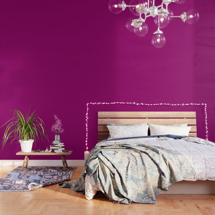NOW MAGENTA SOLID COLOR Wallpaper Gallery Image 3