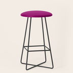 NOW MAGENTA SOLID COLOR Stool Gallery Image 1