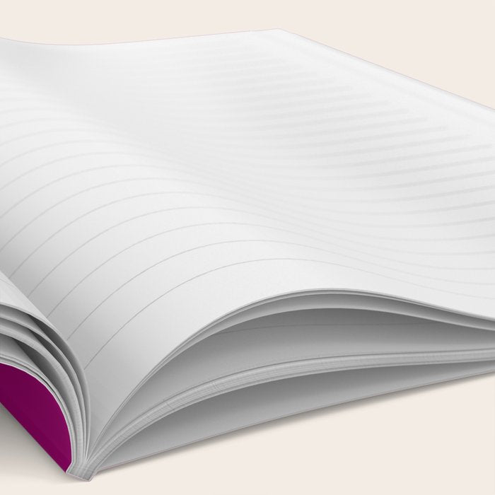 NOW MAGENTA SOLID COLOR Notebook Gallery Image 2