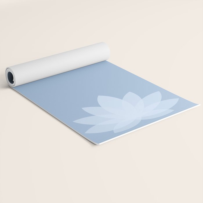 Lotus Flower Minimalism X Yoga Mat Gallery Image 2