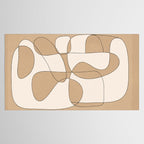 Abstract line art 25 Tablecloth Gallery Image 2