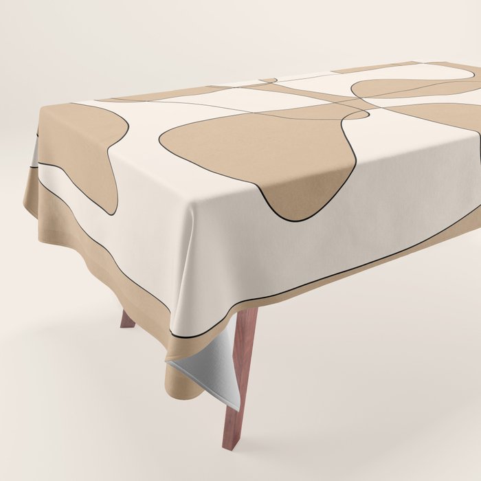 Abstract line art 25 Tablecloth Gallery Image 1