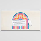 Vintage California Arch Desk Mat Gallery Image 1