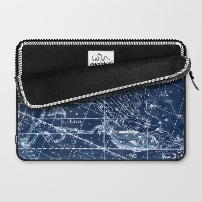 Pisces sky star map Laptop Sleeve Gallery Image 2
