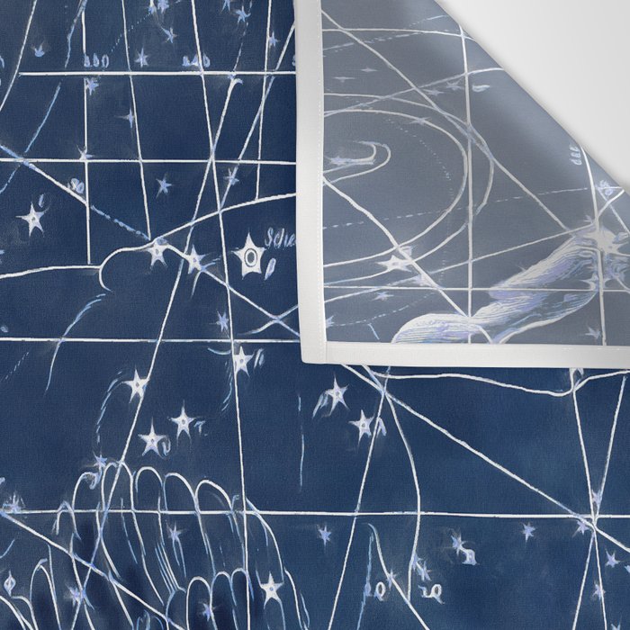 Pisces sky star map Wall Tapestry Gallery Image 3