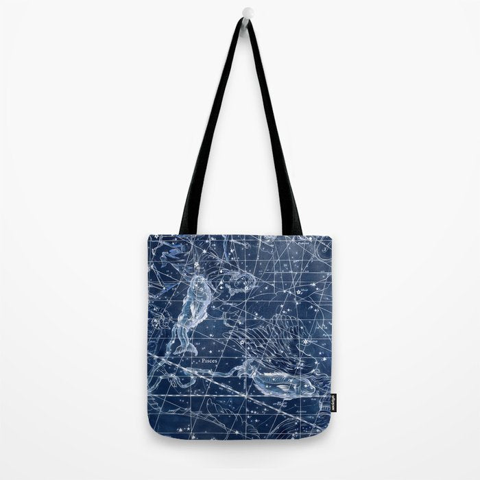 Pisces sky star map Tote Bag Gallery Image 2