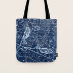 Pisces sky star map Tote Bag Gallery Image 1