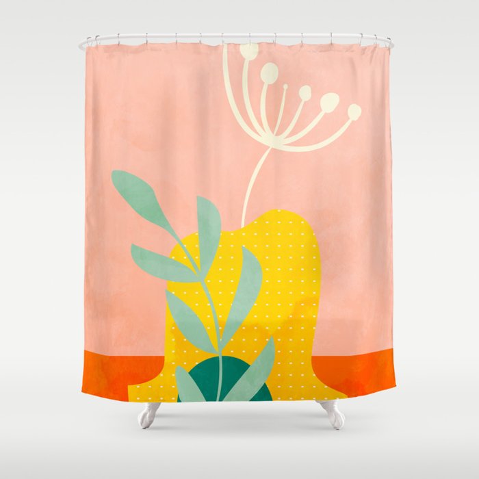Pustekuchen/ fiddlessticks Shower Curtain Gallery Image 1