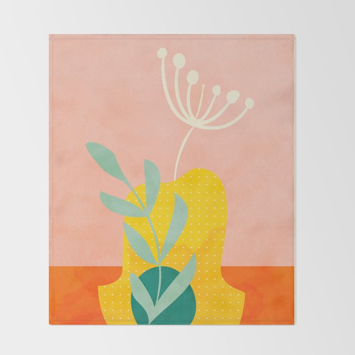 Pustekuchen/ fiddlessticks Throw Blanket Gallery Image 2