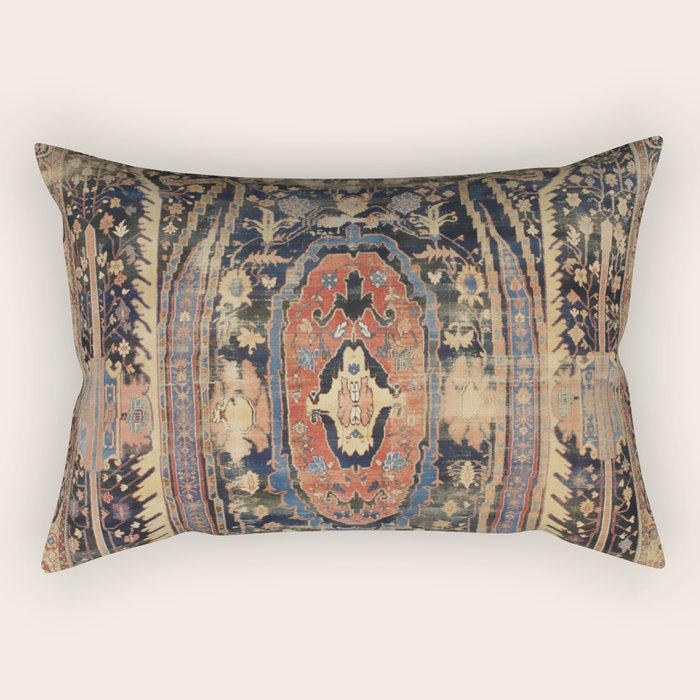 Ziegler Sultanabad West Persian Rug Print Rectangular Pillow Gallery Image 2