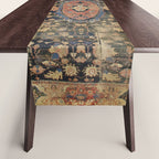 Ziegler Sultanabad West Persian Rug Print Table Runner Gallery Image 1