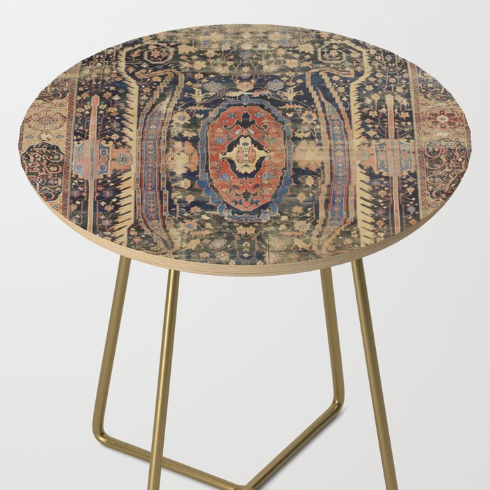 Ziegler Sultanabad West Persian Rug Print Side Table Gallery Image 2