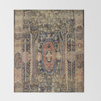 Ziegler Sultanabad West Persian Rug Print Throw Blanket Gallery Image 2