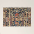 Ziegler Sultanabad West Persian Rug Print Welcome Mat Gallery Image 1
