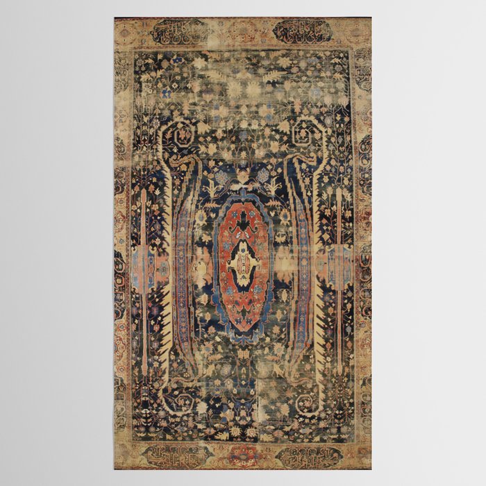 Ziegler Sultanabad West Persian Rug Print Tablecloth Gallery Image 2