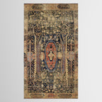 Ziegler Sultanabad West Persian Rug Print Tablecloth Gallery Image 2