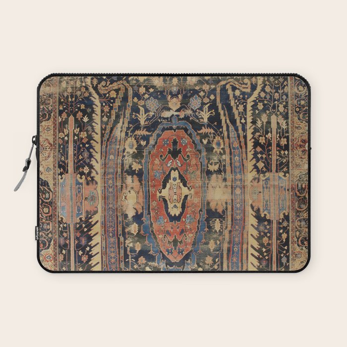 Ziegler Sultanabad West Persian Rug Print Laptop Sleeve Gallery Image 1
