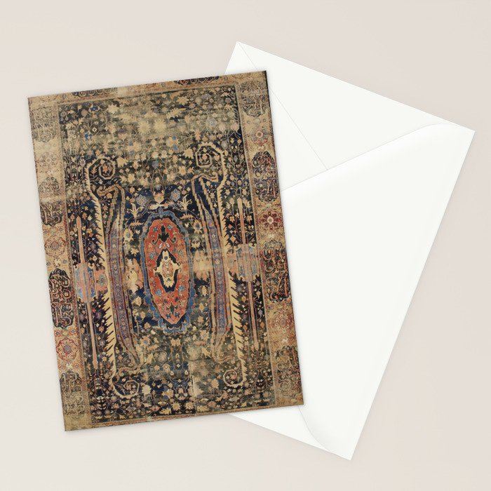 Ziegler Sultanabad West Persian Rug Print Stationery Card Gallery Image 2