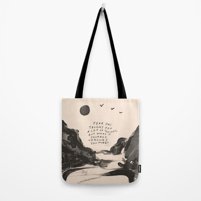 Fear Has Taught You Tote Bag Gallery Image 2