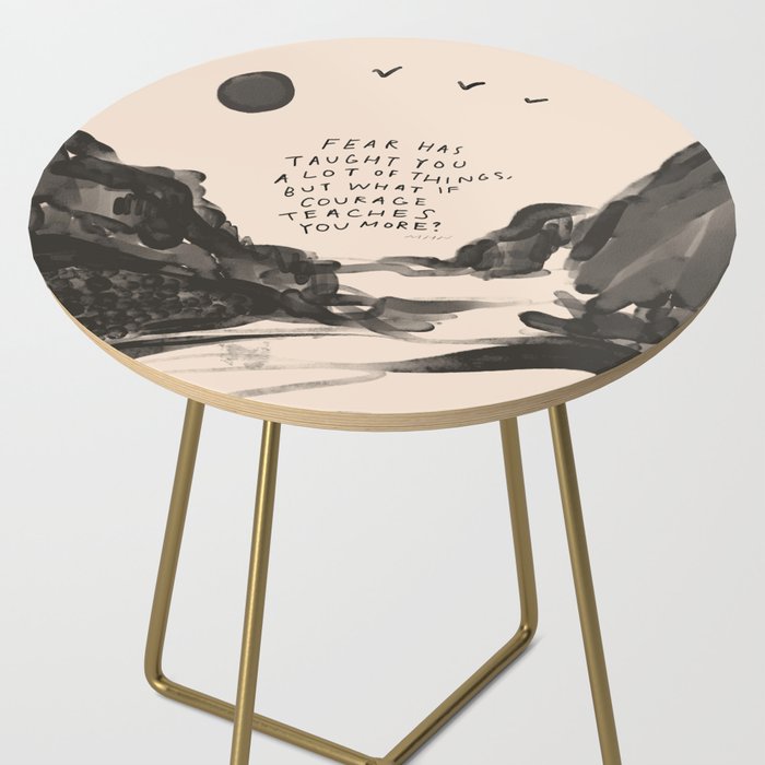 Fear Has Taught You Side Table Gallery Image 2