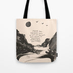 Fear Has Taught You Tote Bag Gallery Image 1