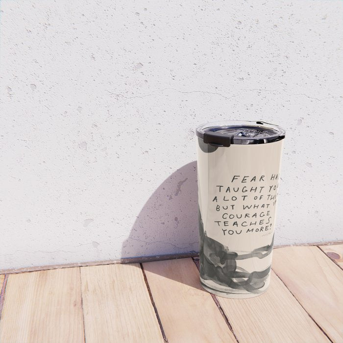 Fear Has Taught You Travel Mug Gallery Image 4