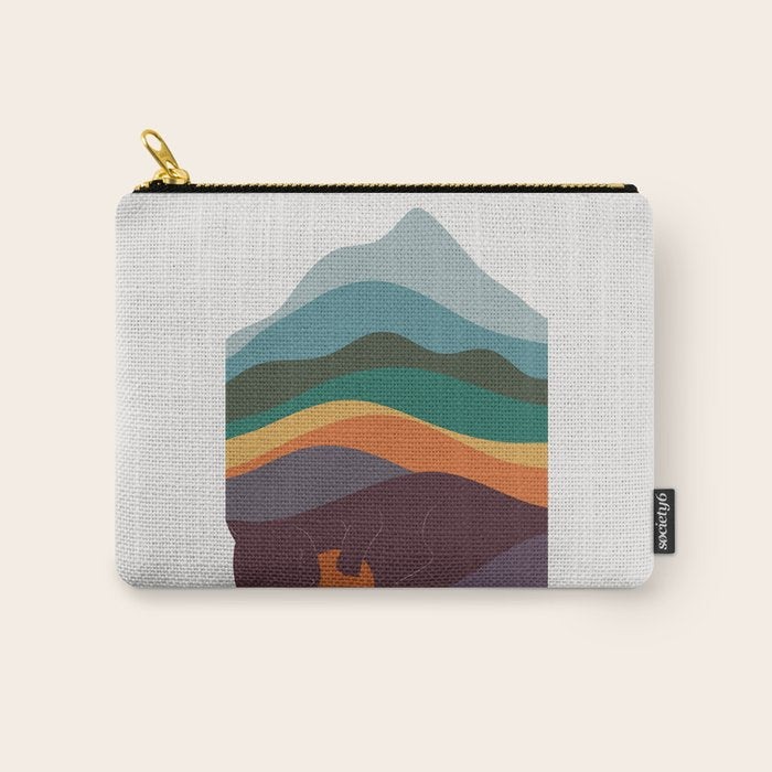 Cat Landscape 8 Carry All Pouch Gallery Image 1