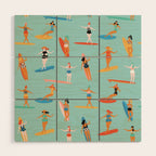 Mermaids Wood Wall Art Gallery Image 1