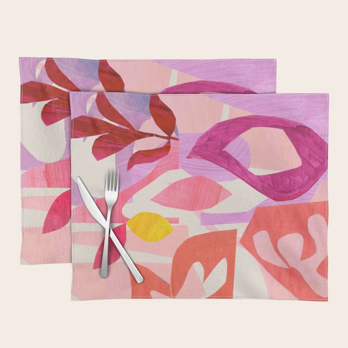 Crimson Spring Placemat Gallery Image 1