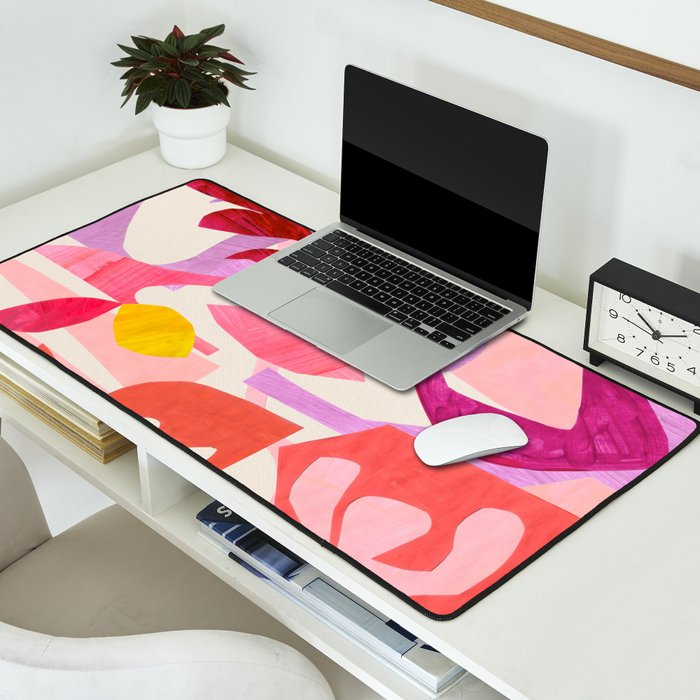 Crimson Spring Desk Mat Gallery Image 2