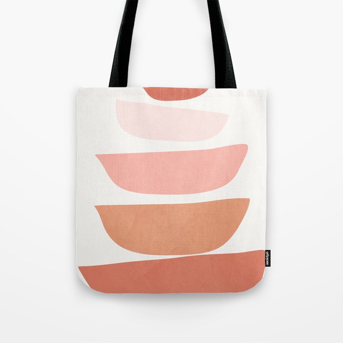 Abstract Minimal Shapes IV Tote Bag Gallery Image 1