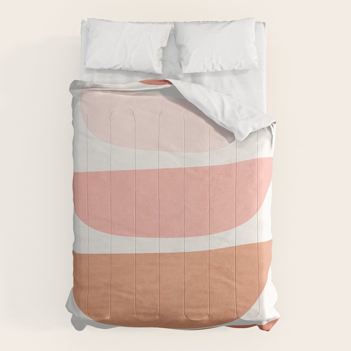 Abstract Minimal Shapes IV Comforter Gallery Image 1