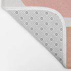 Abstract Minimal Shapes IV Bath Mat Gallery Image 2