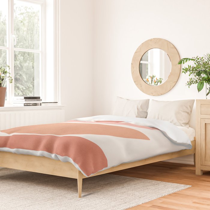 Abstract Minimal Shapes IV Duvet Cover Gallery Image 2